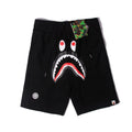 BAPE Shark Graphic Black Shorts — hero