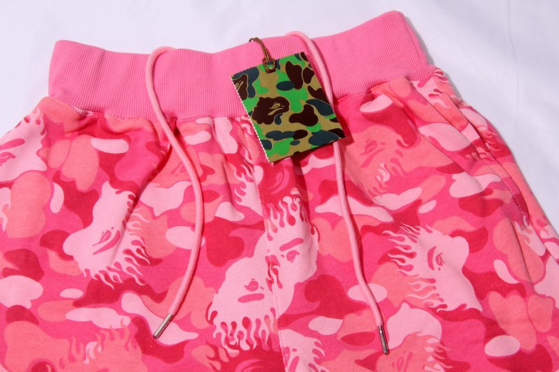 BAPE Camouflage Drawstring Shorts — detail