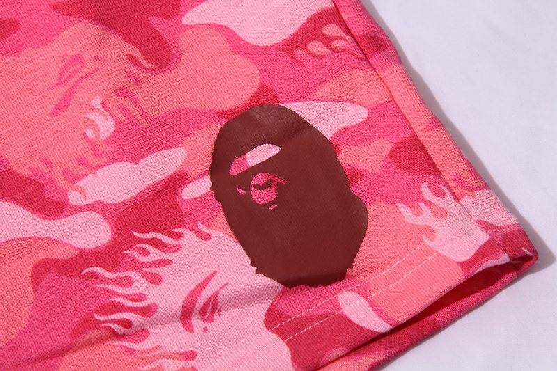 BAPE Camouflage Drawstring Shorts — detail