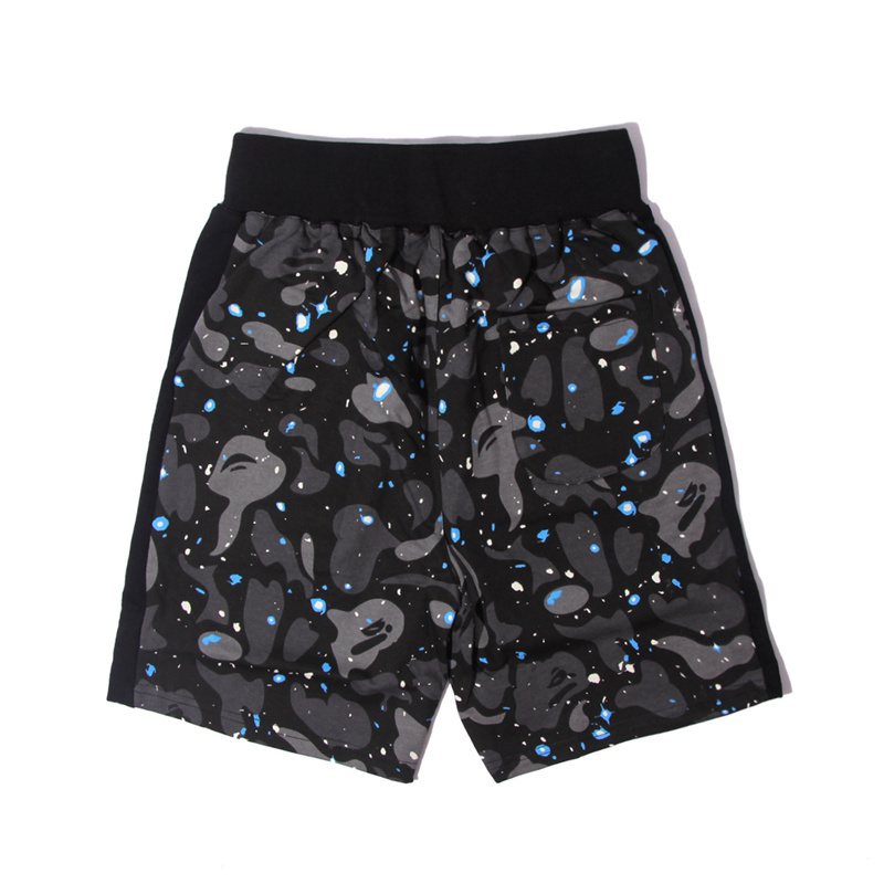 BAPE Shark Camo Graphic Shorts — back