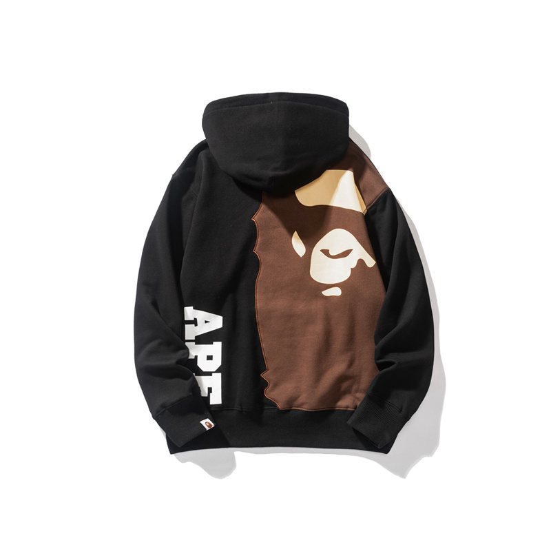 BAPE Ape Graphic Pullover Hoodie — back