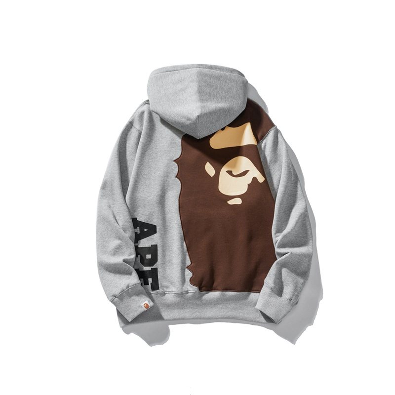 BAPE Ape Graphic Pullover Hoodie — back