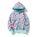 BAPE Mint Camo Shark Full-Zip Hoodie — hero
