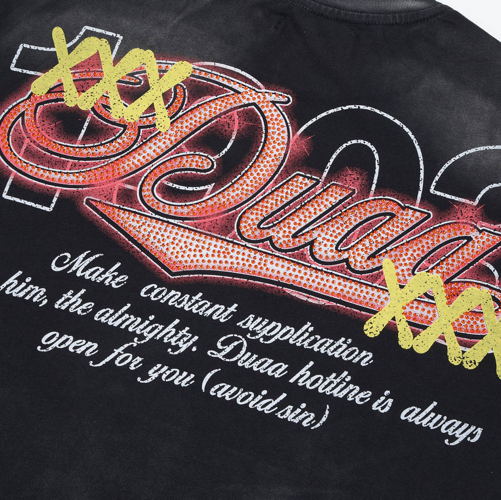 DUAA Risk Graphic Short-Sleeve T-Shirt — detail