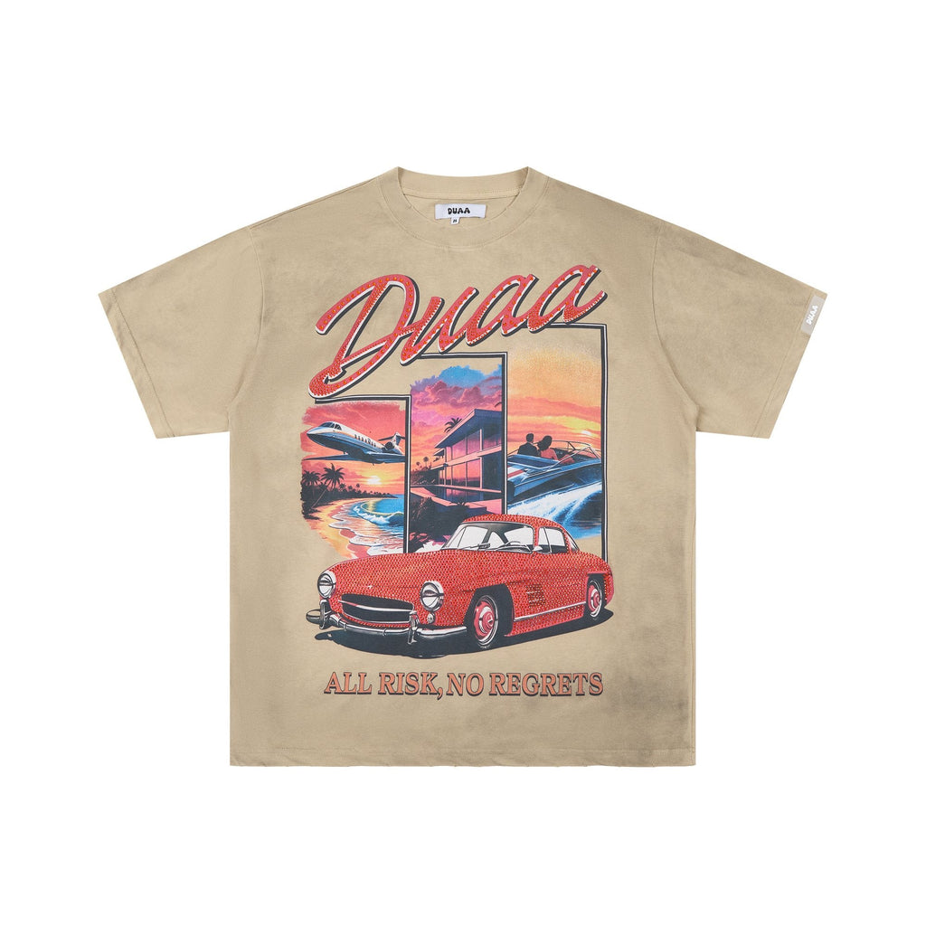 DUAA All Risk Car Graphic T-Shirt — hero