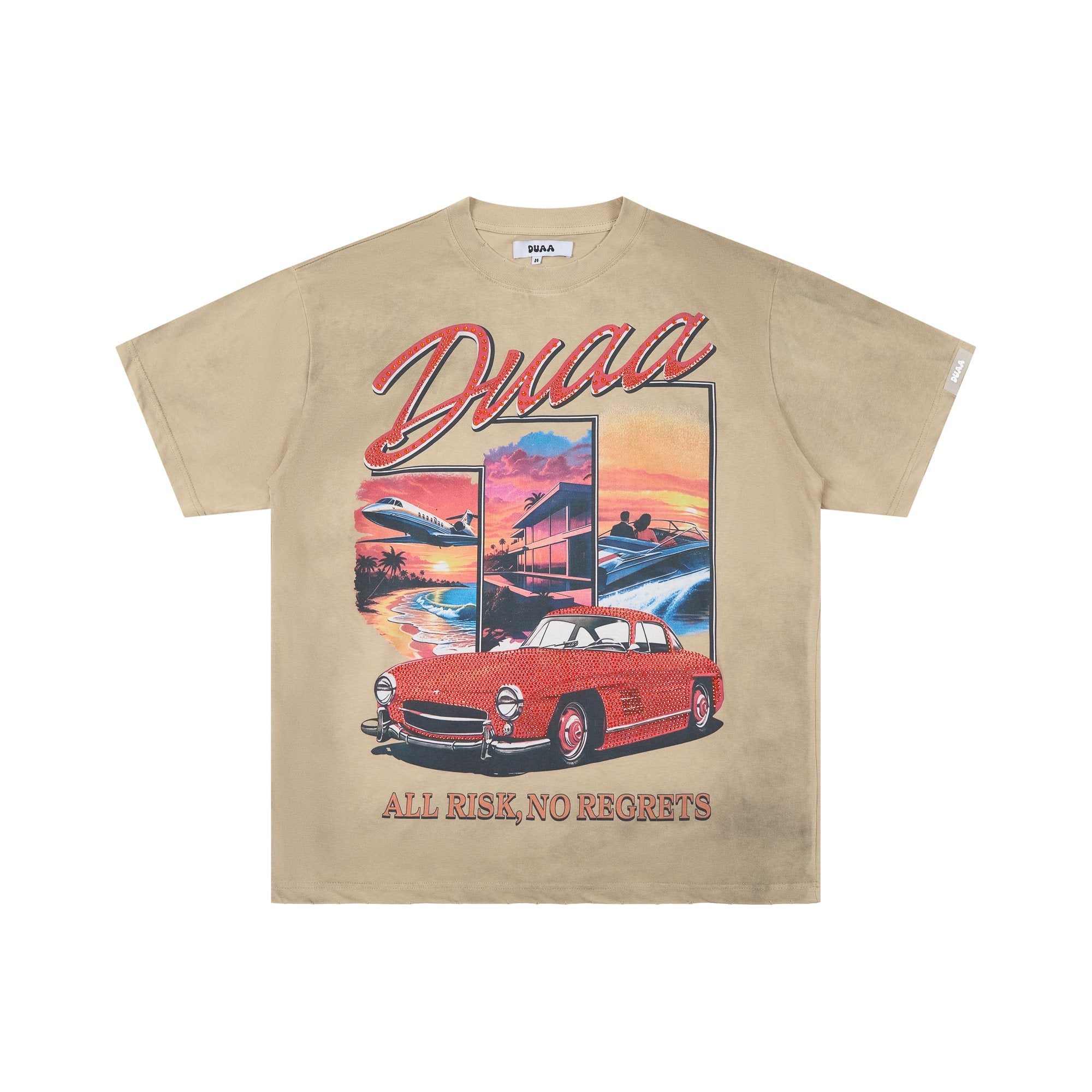 DUAA All Risk Car Graphic T-Shirt — hero