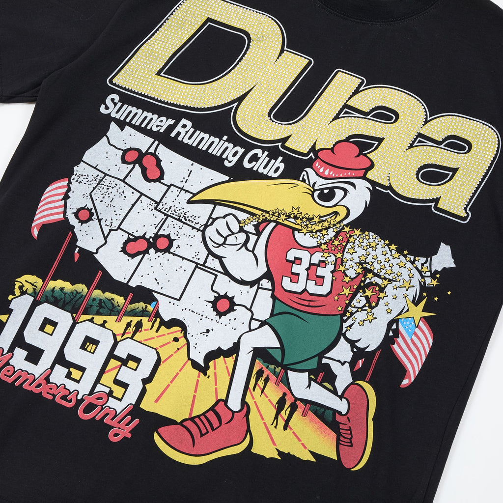 DUAA Sprint Graphic T-Shirt — detail