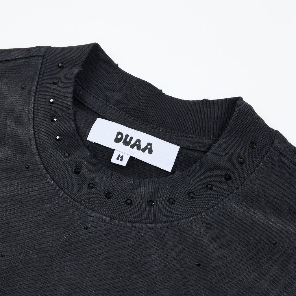 DUAA Rocket Graphic Short-Sleeve T-Shirt — neck_label
