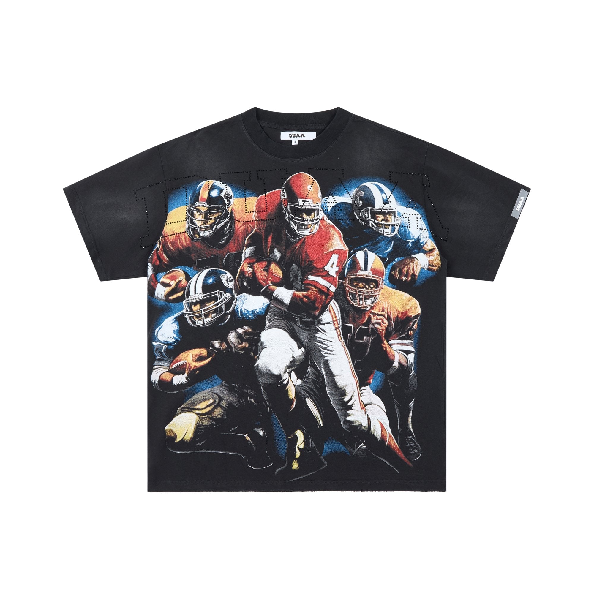 DUAA Football Graphic Short-Sleeve T-Shirt — hero