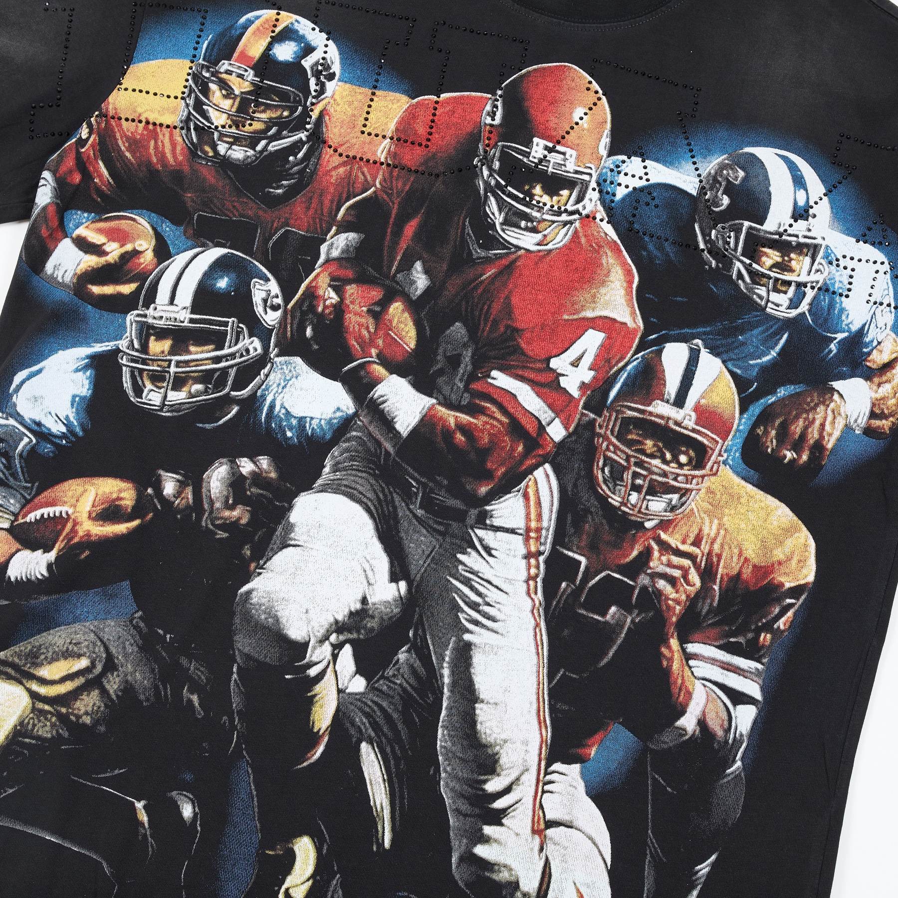 DUAA Football Graphic Short-Sleeve T-Shirt — detail