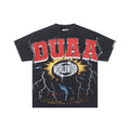 DUAA Black Rhinestone Graphic Short-Sleeve T-Shirt — hero
