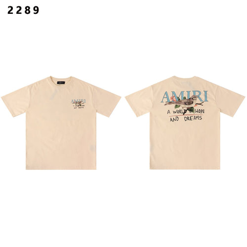 AMIRI Bird Graphic Short-Sleeve T-Shirt — front