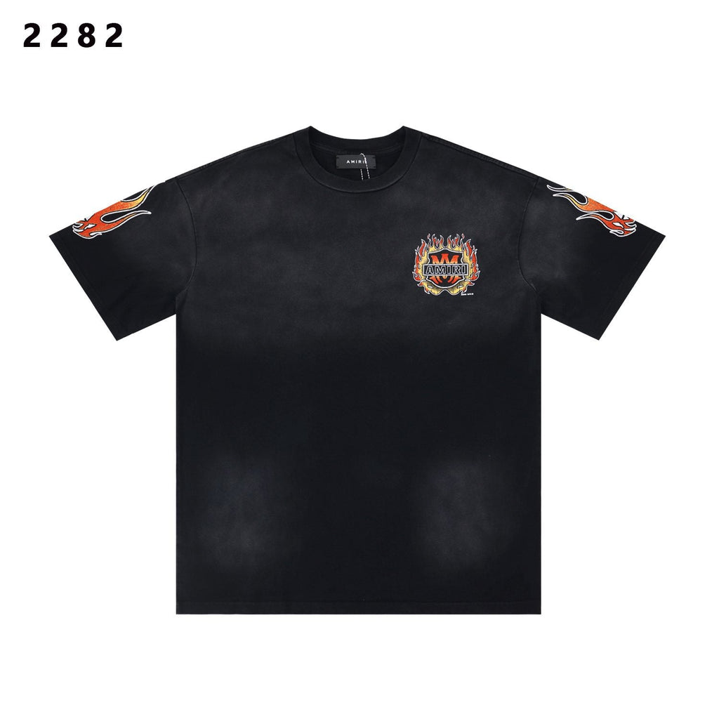 AMIRI Flame Graphic Short-Sleeve T-Shirt — hero