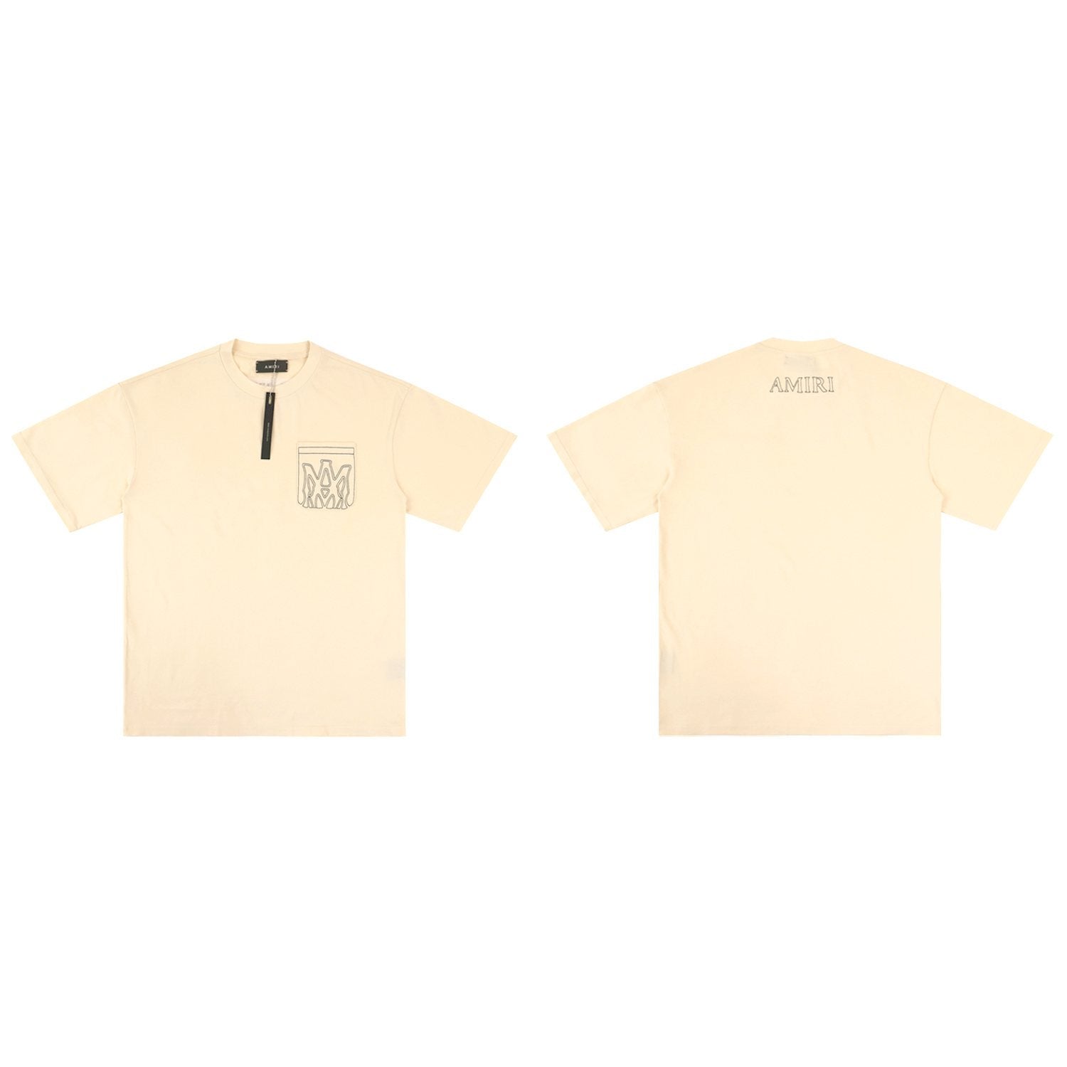 AMIRI Outline Pocket Graphic T-Shirt — front