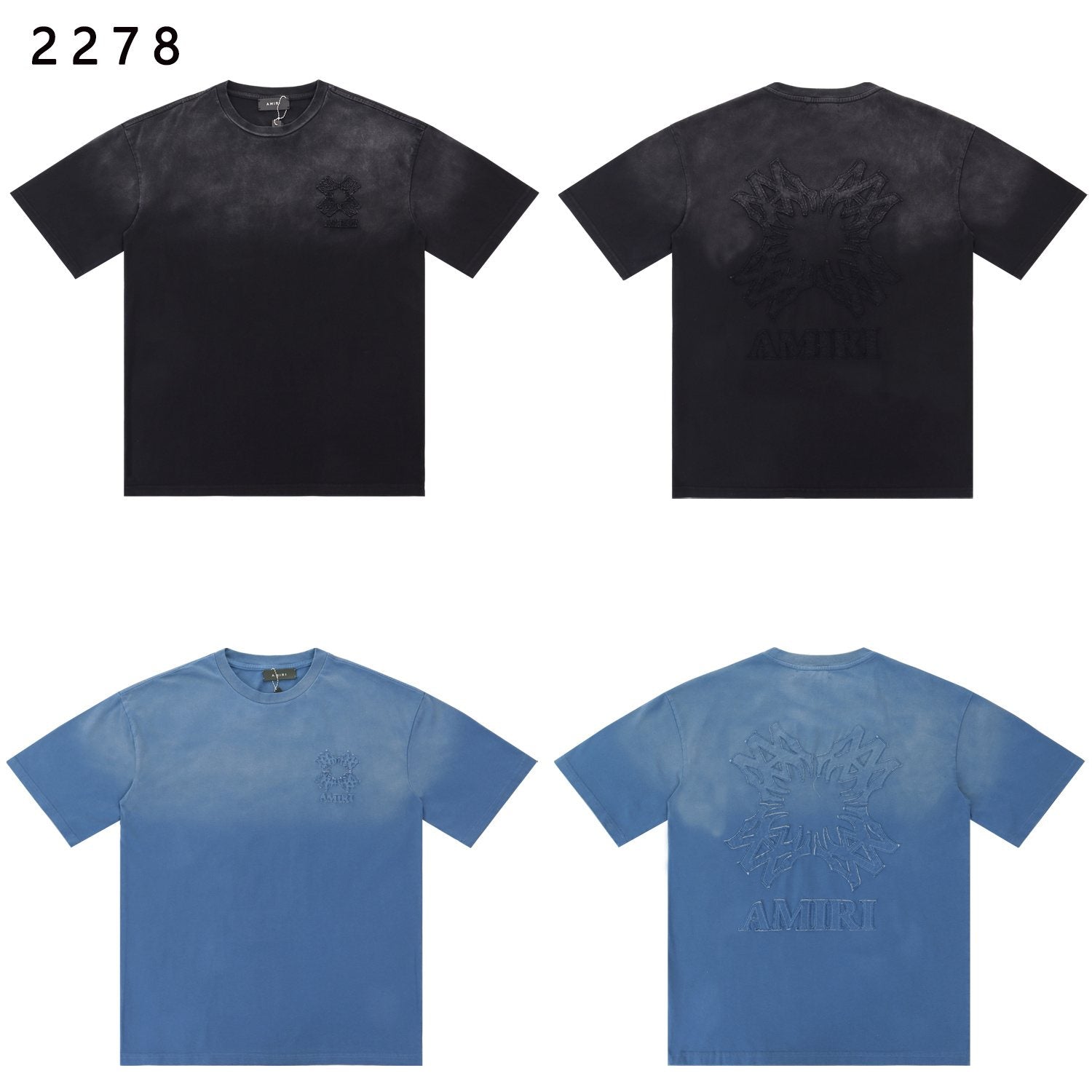 AMIRI Design Studio Washed Graphic T-Shirt — comparison