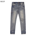 AMIRI Sinners Distressed Skinny Jeans — hero