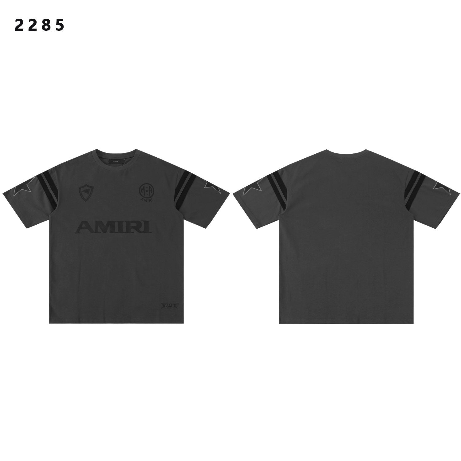 AMIRI Sleeve Stripe Graphic T-Shirt — front