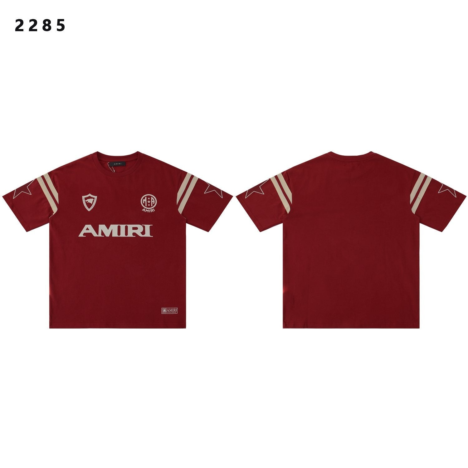 AMIRI Sleeve Stripe Graphic T-Shirt — front