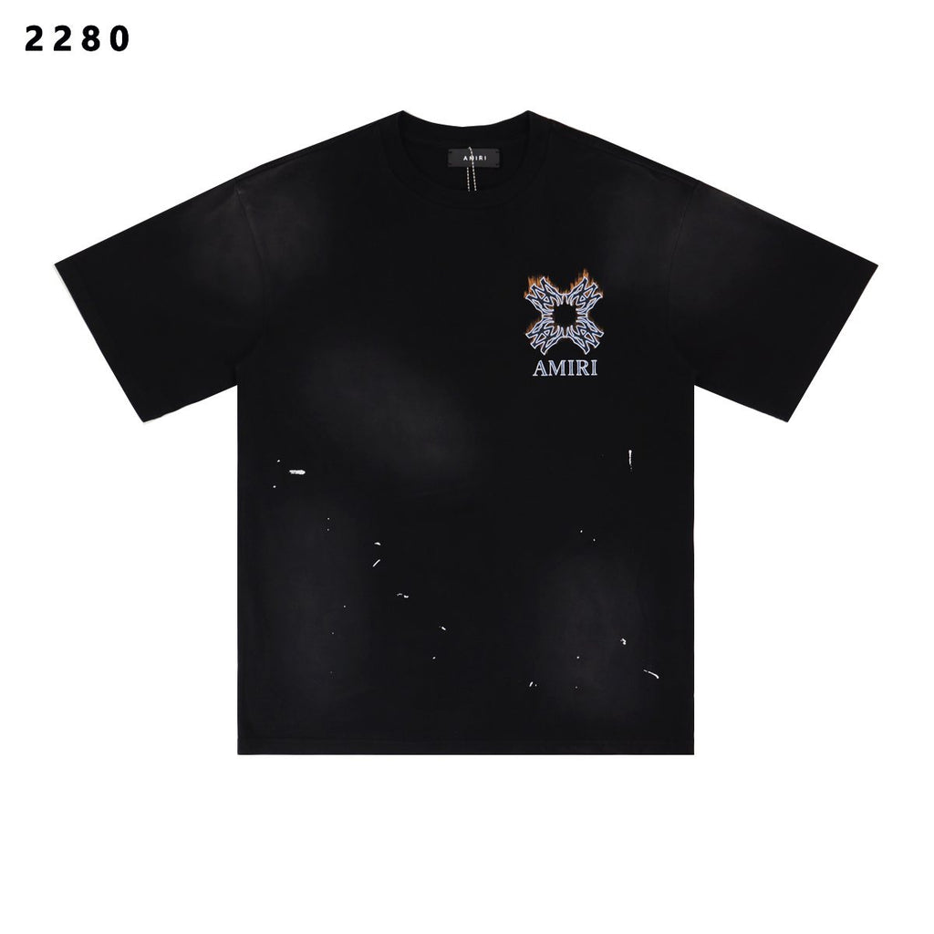 AMIRI Quad Flames Graphic T-Shirt — hero