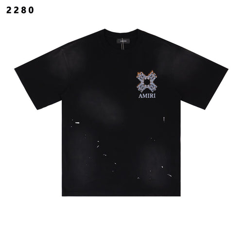 AMIRI Quad Flames Graphic T-Shirt — hero