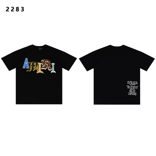 AMIRI Varsity Letter Graphic Short-Sleeve T-Shirt — hero