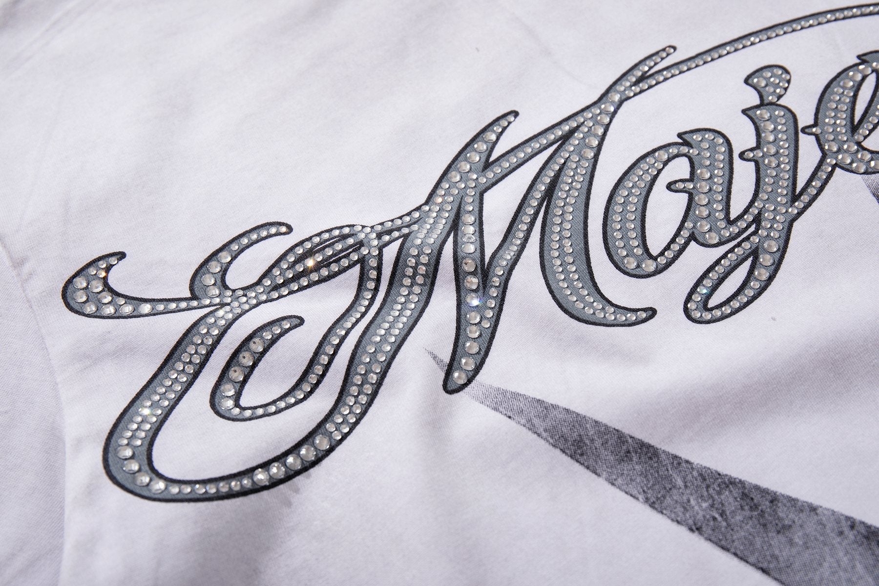 MAJESTIK Tour-Style Back Print T-Shirt — detail