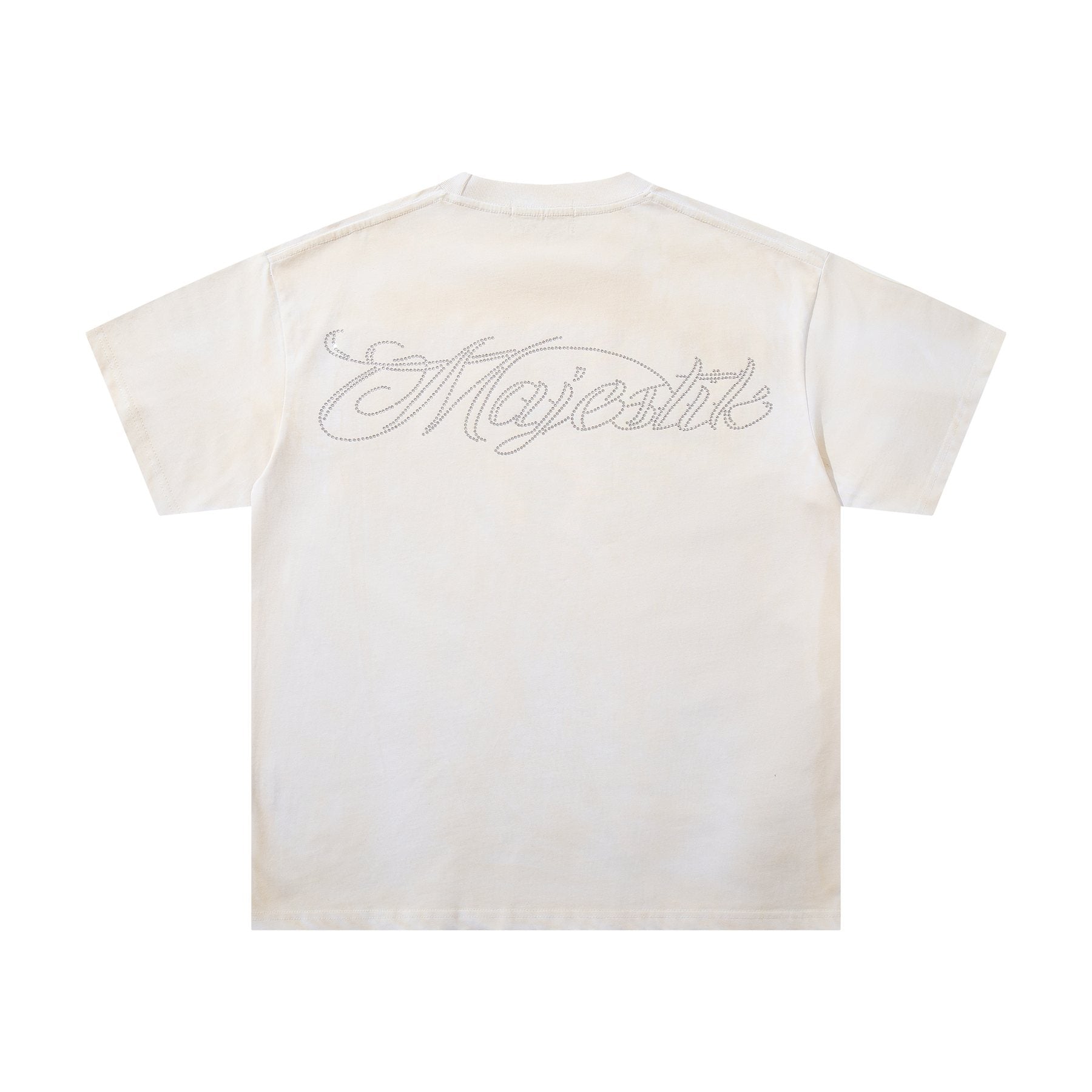 MAJESTIK Skeleton Boxing Graphic T-Shirt — back
