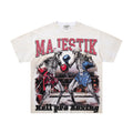 MAJESTIK Skeleton Boxing Graphic T-Shirt — hero