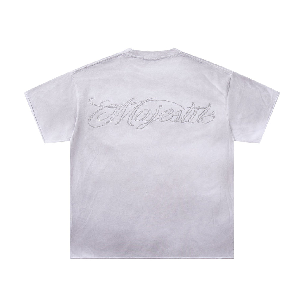 MAJESTIK Cherub Graphic Short-Sleeve T-Shirt — back