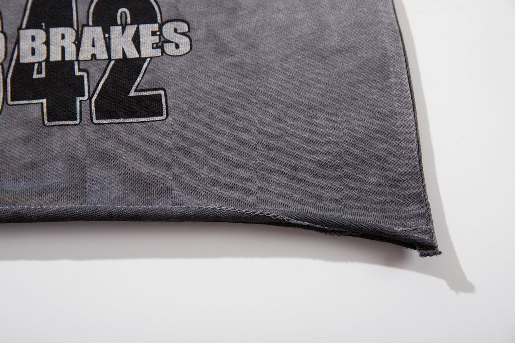 MAJESTIK Winged Cross Graphic T-Shirt — detail