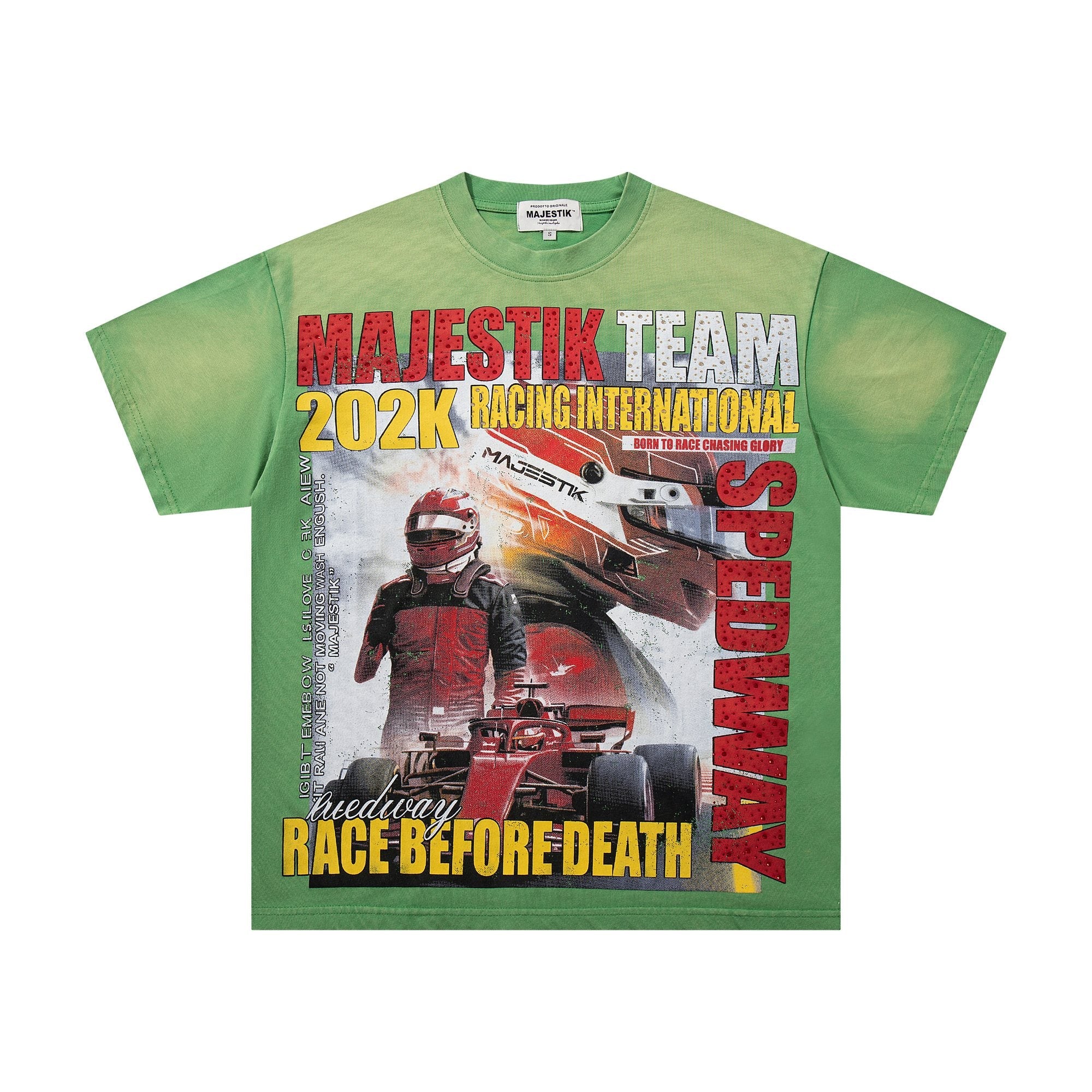 MAJESTIK Racing Graphic T-Shirt - Green — hero
