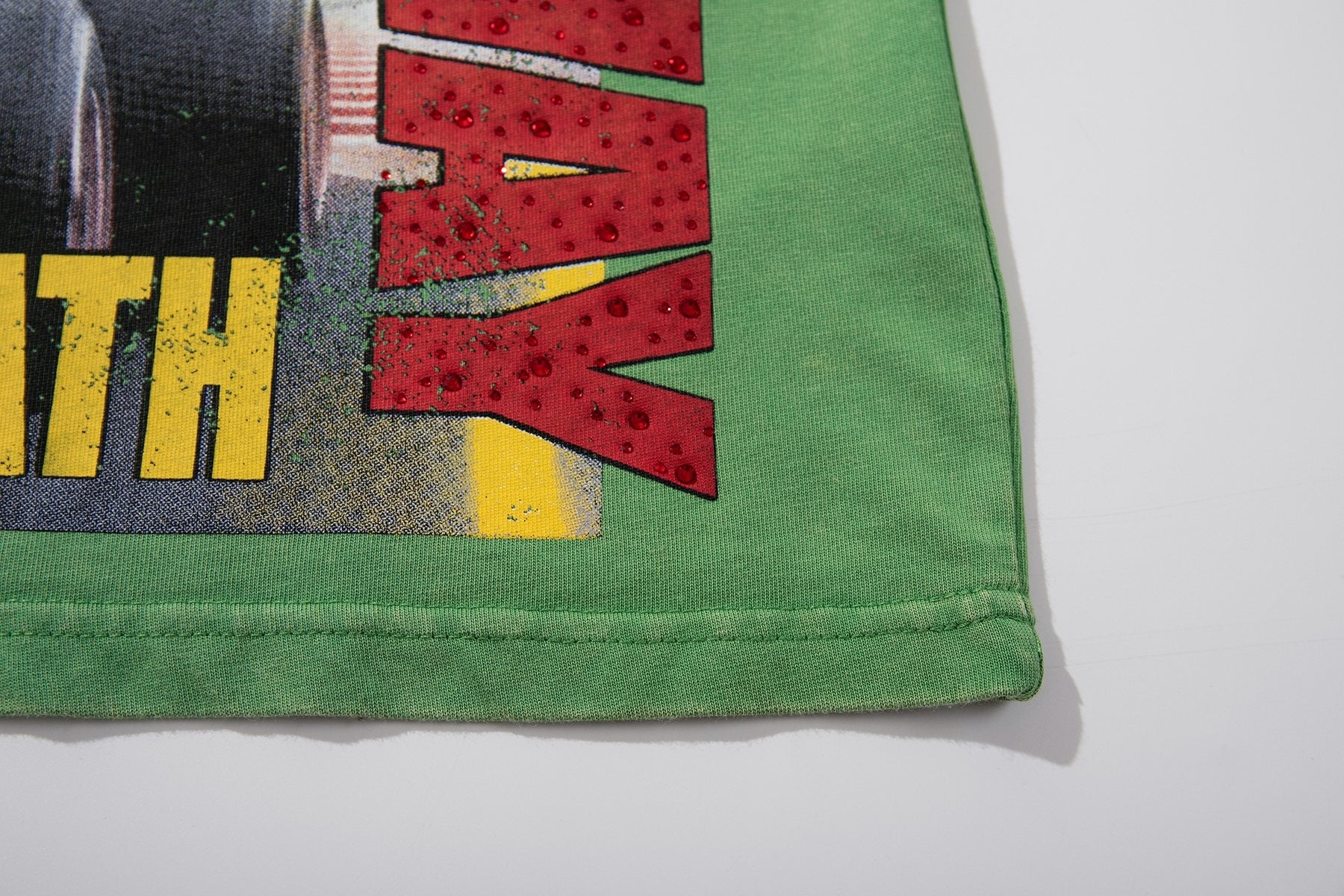 MAJESTIK Racing Graphic T-Shirt - Green — detail