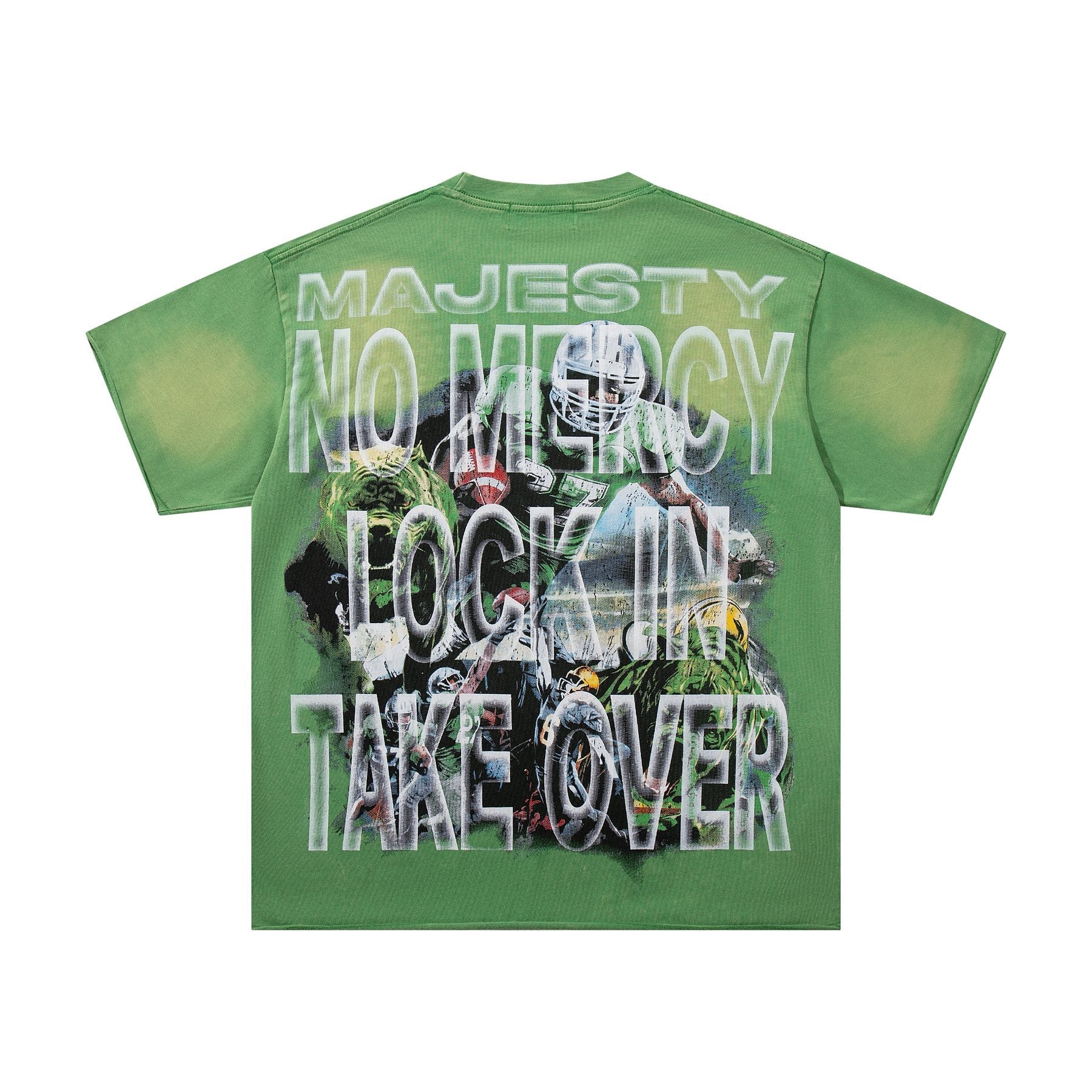 MAJESTIK Football Graphic T-Shirt — back