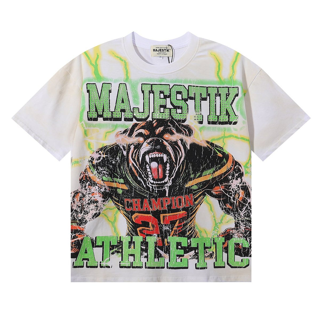 MAJESTIK The World Dogg Graphic Short-Sleeve T-Shirt — hero