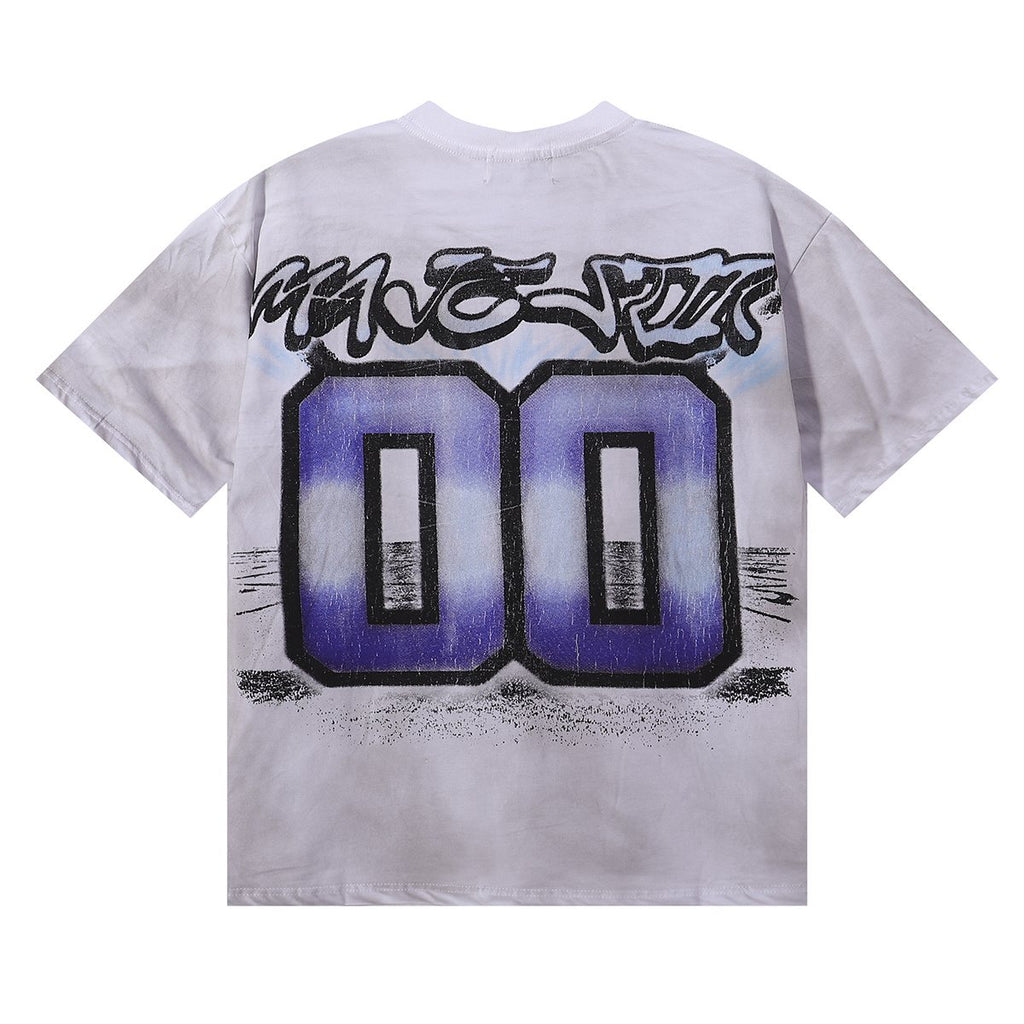 MAJESTIK The World Shark Graphic Short-Sleeve T-Shirt — back