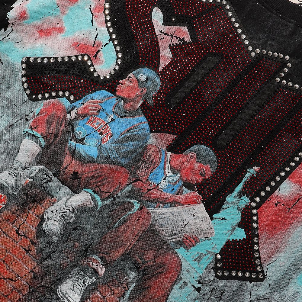 BKYS Revival Soul Graphic Short-Sleeve T-Shirt — detail
