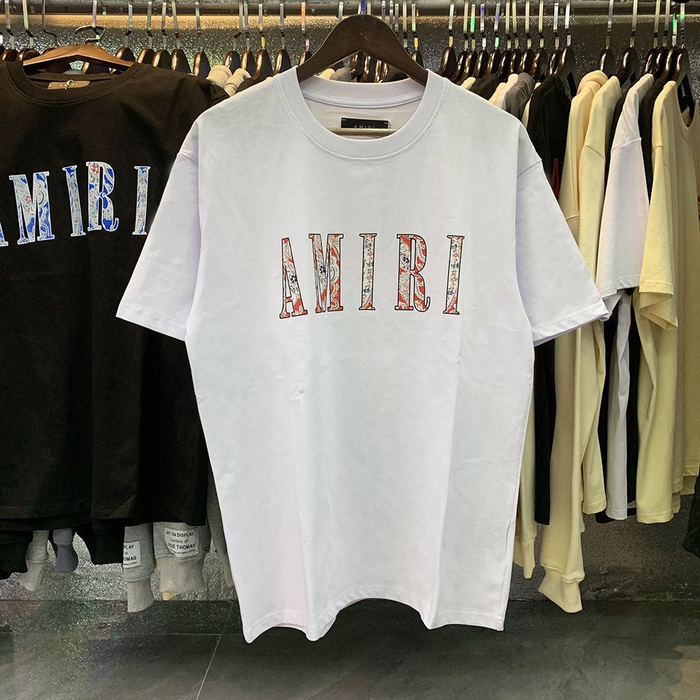AMIRI Paisley Graphic Short-Sleeve T-Shirt — context