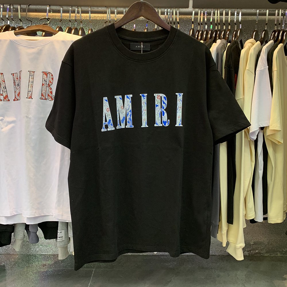AMIRI Paisley Graphic Short-Sleeve T-Shirt — context