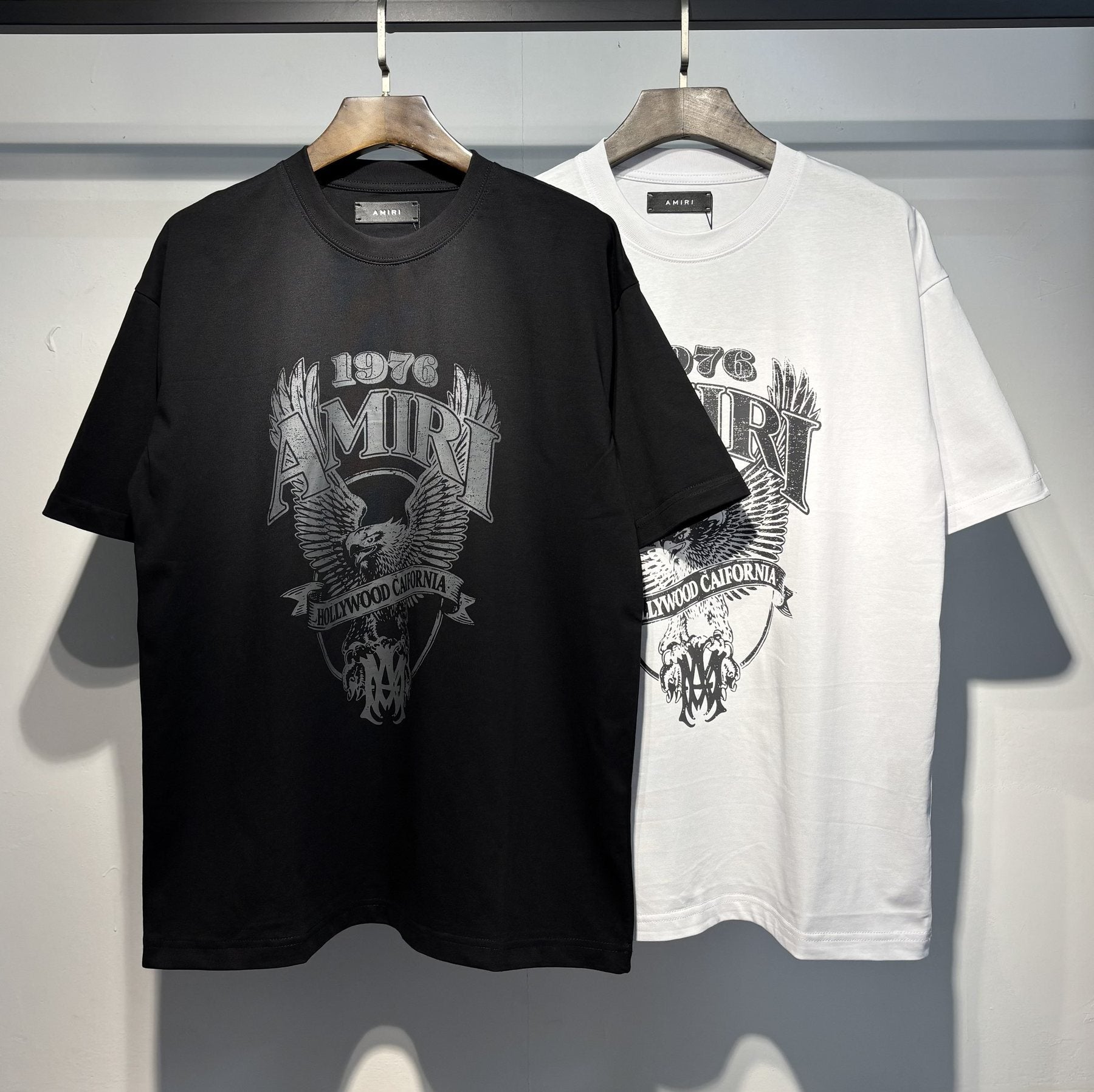 AMIRI Eagle Graphic Short-Sleeve T-Shirt — comparison