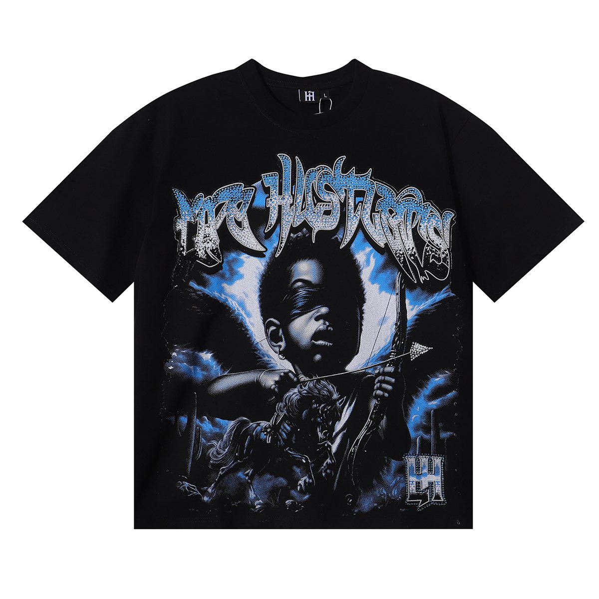 Life Hustlere Warrior Girl Graphic T-Shirt — hero