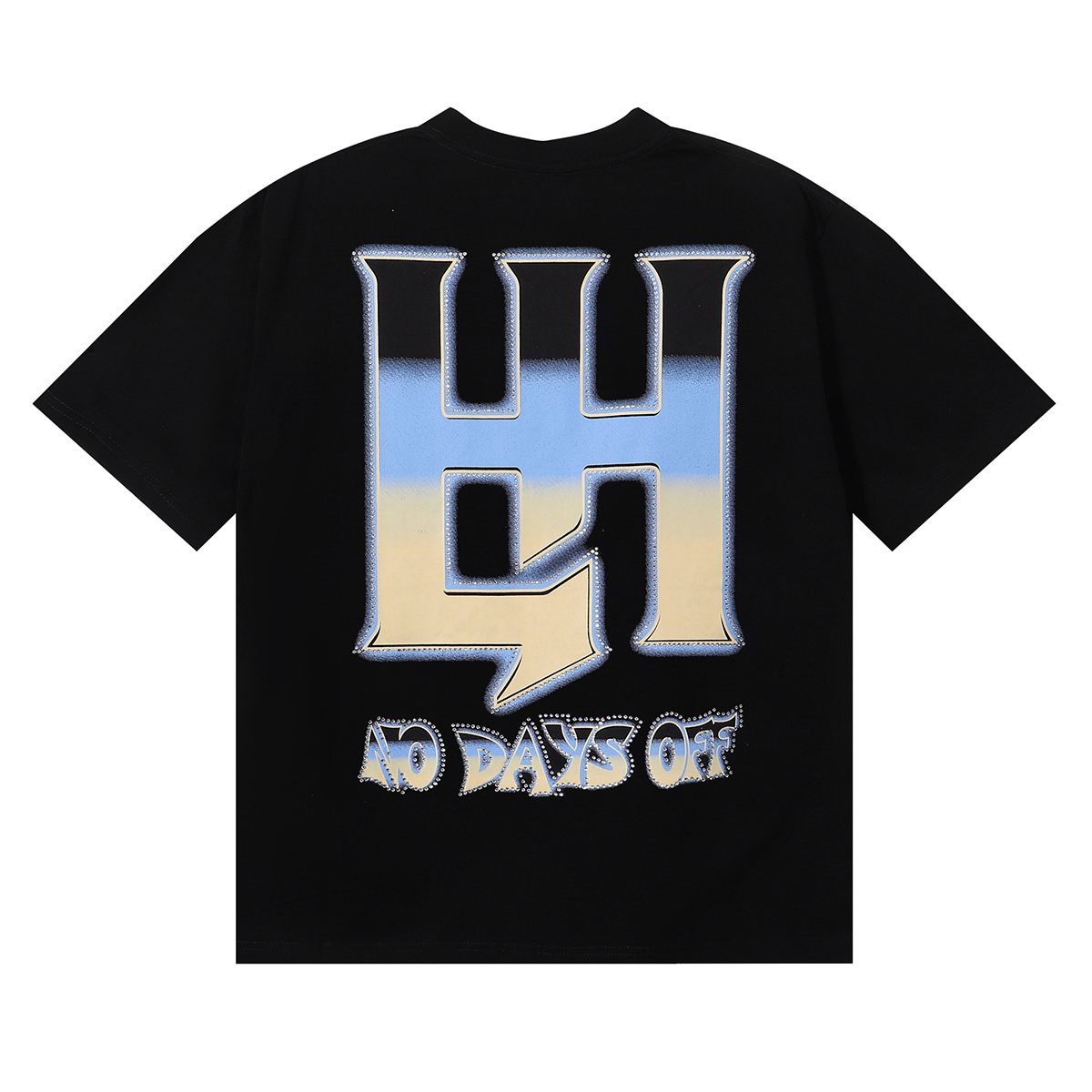 Life Hustlere Alien Graphic Short-Sleeve T-Shirt — back
