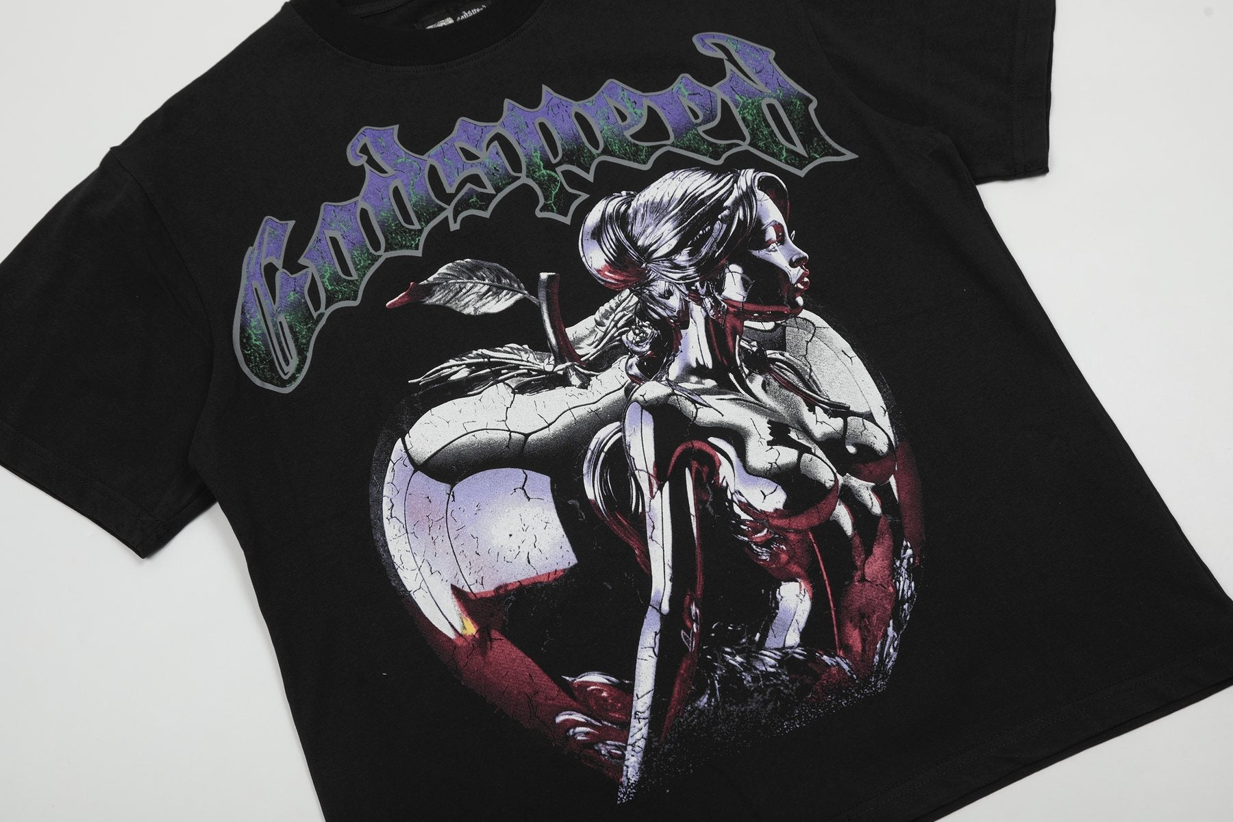 Godspeed Gothic Graphic T-Shirt — detail