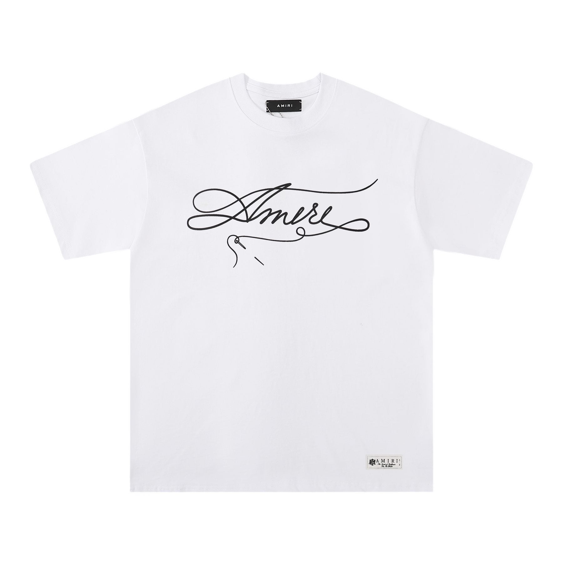 AMIRI Script Chest Graphic Short-Sleeve T-Shirt — front