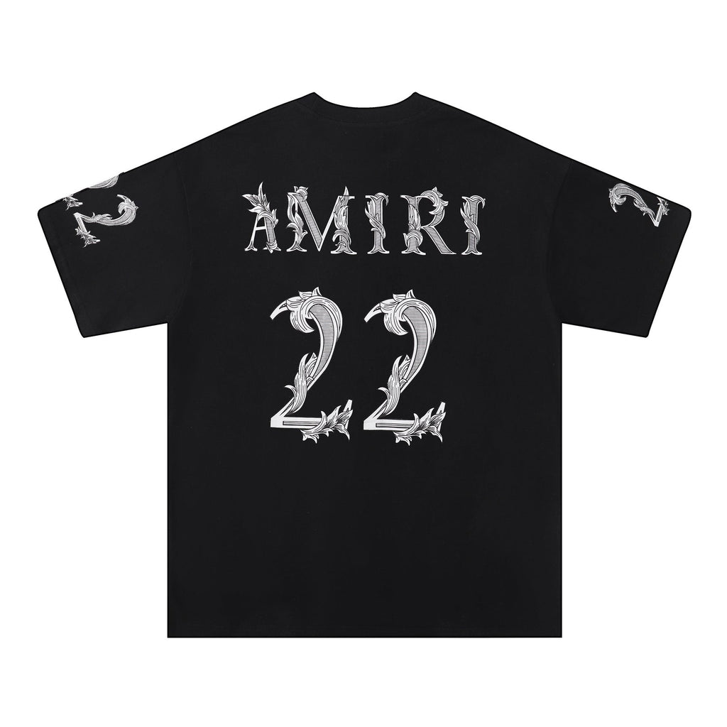 AMIRI Number Graphic Short-Sleeve T-Shirt — back