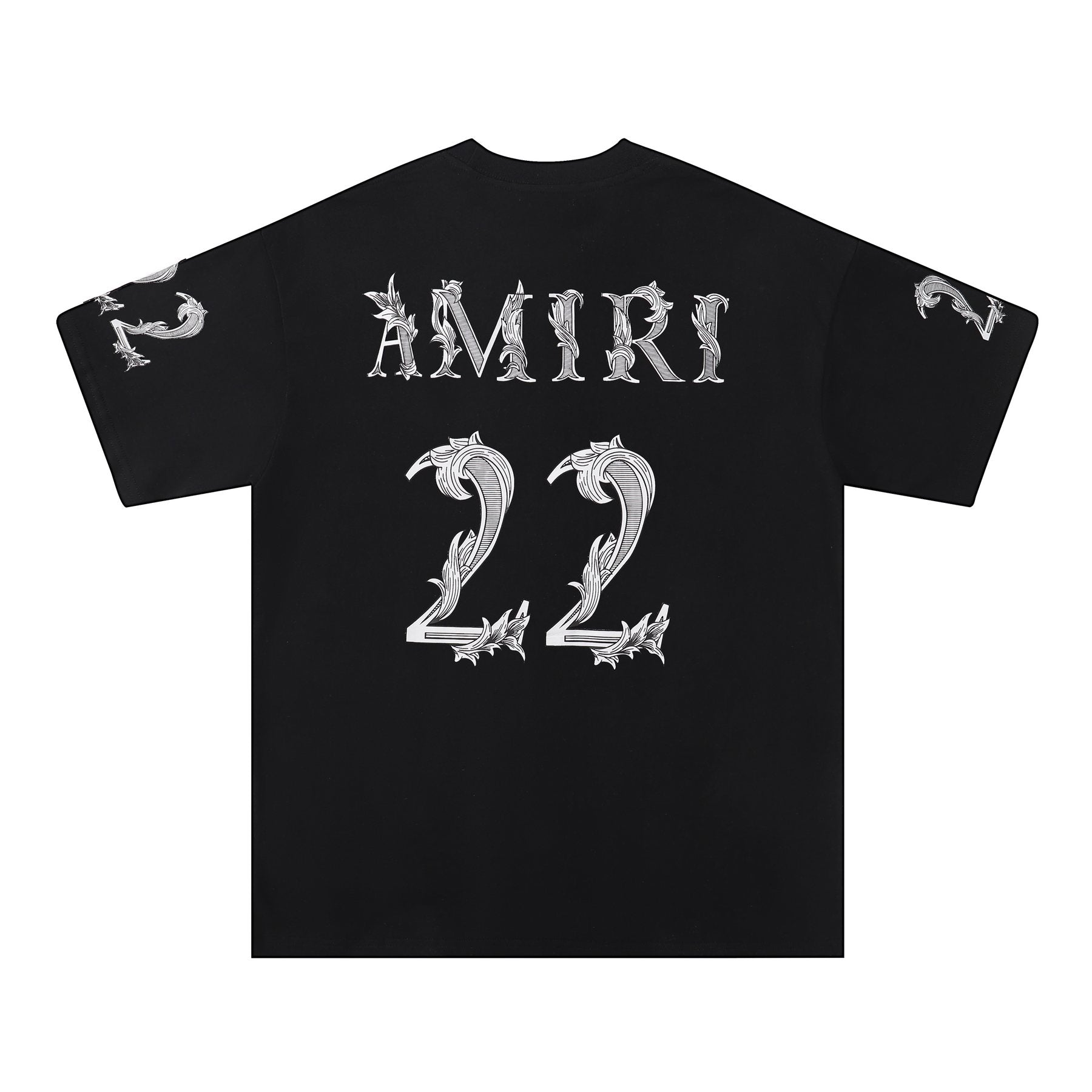 AMIRI Number Graphic Short-Sleeve T-Shirt — back