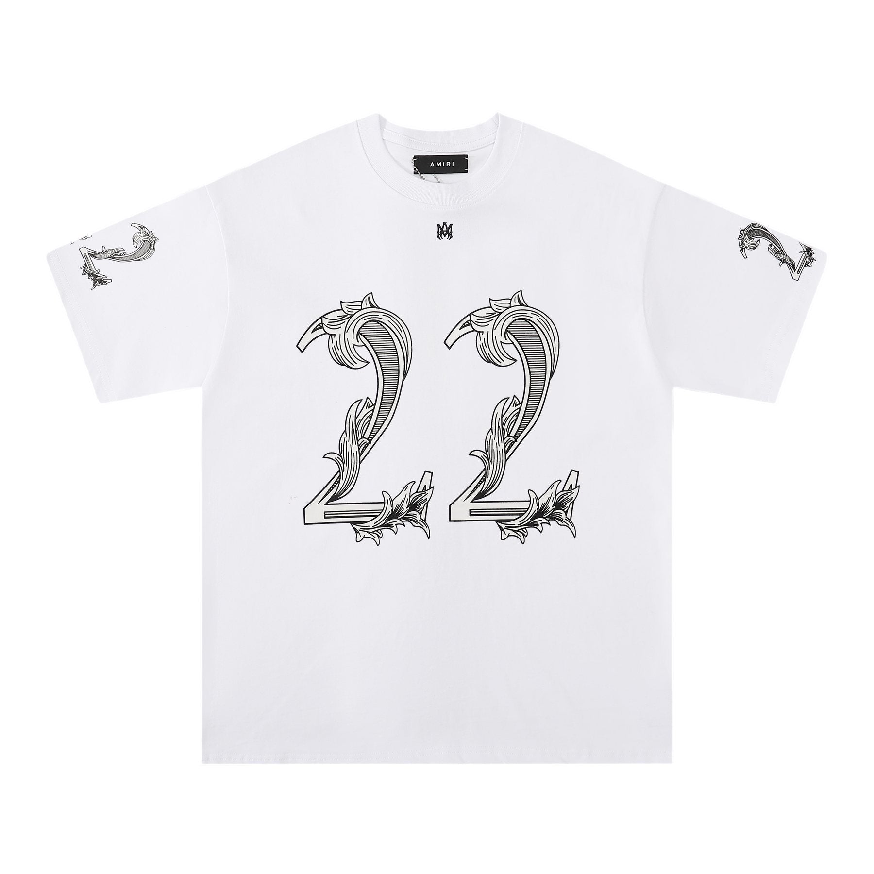 AMIRI Number Graphic Short-Sleeve T-Shirt — front