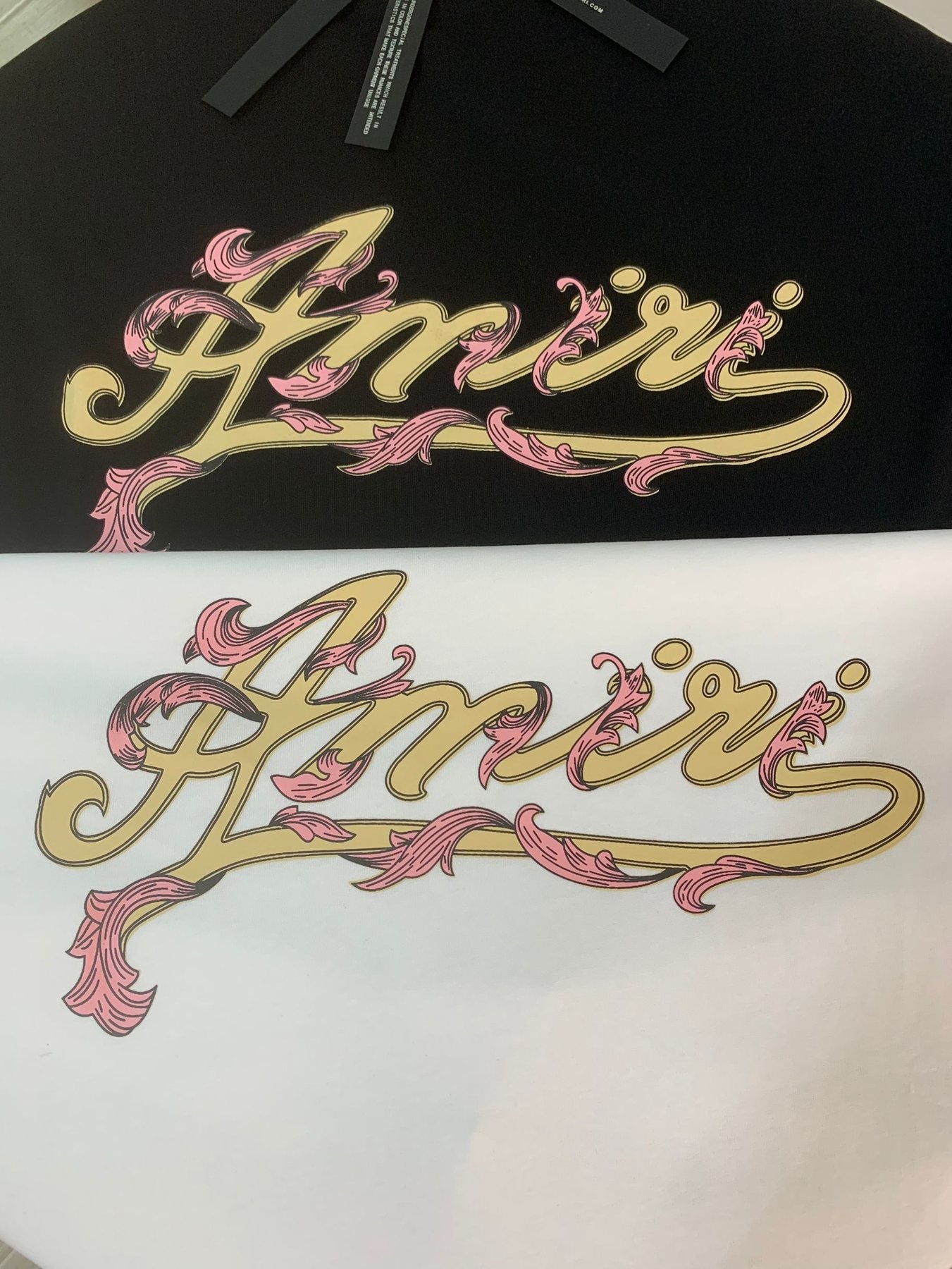 AMIRI Script Graphic Short-Sleeve T-Shirt — detail