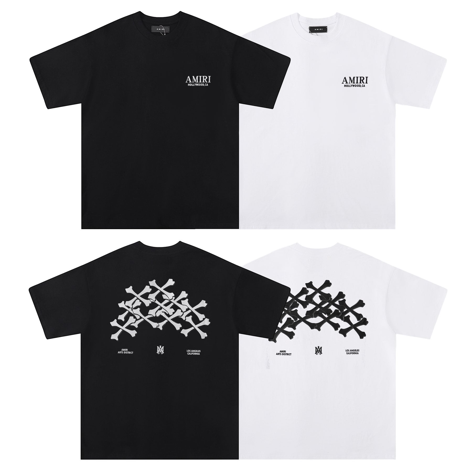 AMIRI Skull Crossbones Graphic T-Shirt — comparison