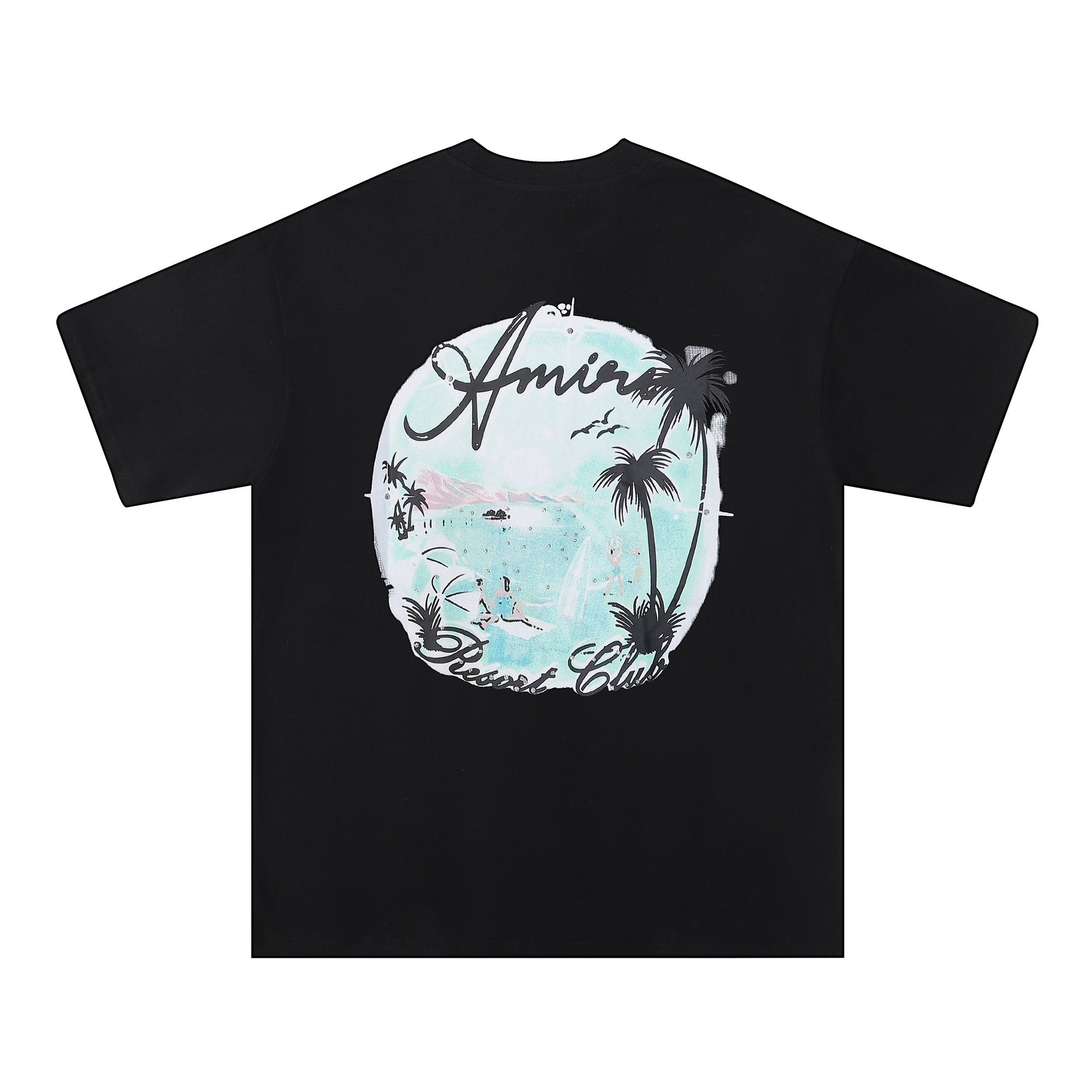 AMIRI Tropical Palm Tree Graphic T-Shirt — hero