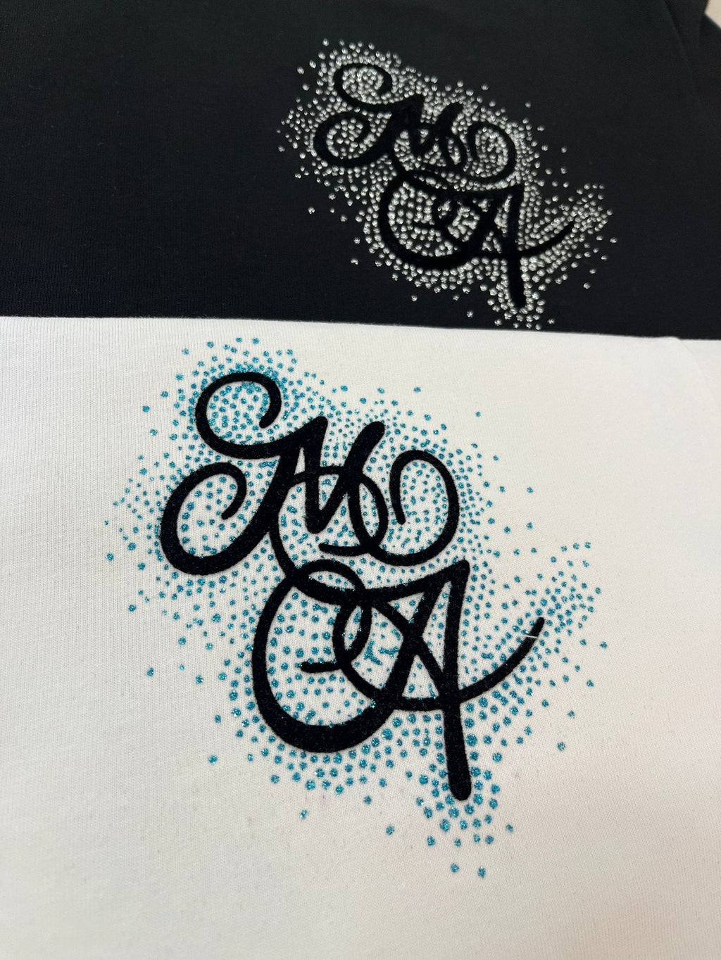 AMIRI Flocked Letter Graphic T-Shirt — detail